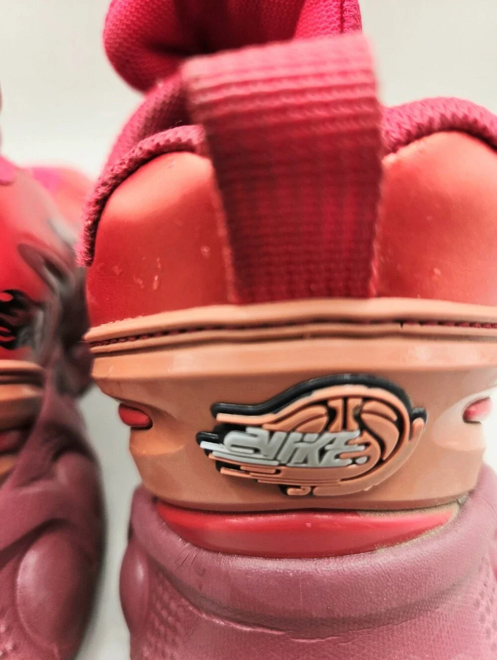 Nike metallic red